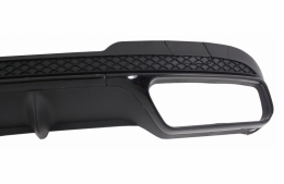 Rear Diffuser suitable for MERCEDES E-Class W212 S212 AMG Sport Line Facelift (2013-2016) E63 Design Black-image-6034583