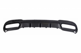 Rear Diffuser suitable for MERCEDES E-Class W212 S212 AMG Sport Line Facelift (2013-2016) E63 Design Black-image-6034584