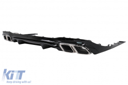 Rear Diffuser suitable for Mercedes E-Class W213 Facelift Sedan (2020-Up) E63 Design-image-6085504