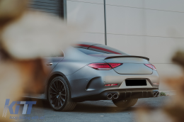 Rear Diffuser with Chrome Exhaust Tips suitable for Mercedes CLS-Class C257 (2018-up) CLS53 Design-image-6097316