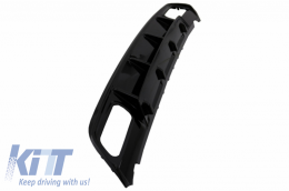 Rear Diffuser with Muffler Tips Black suitable for Mercedes A-Class W176 (2012-2015) A45 Facelift Design-image-6028062