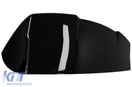 Rear Roof Spoiler suitable for Audi Q8 SUV (2018-up) RS Design Piano Black-image-6084572