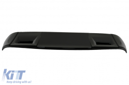 Rear Roof Spoiler Wing Add-on suitable for Mercedes GLC X253 SUV (2015-up) Piano Black-image-6050118