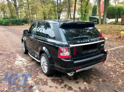 Rear Trunk Tailgate Kit Chrome suitable for Range Rover Sport L320 (2005-2011) 2012 Facelift Autobiography Look-image-5992379