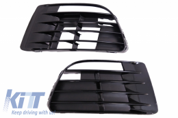 Rejilla parachoques para VW Golf VI Golf 6 08-13 Cubiertas antiniebla R20 Look-image-6072117