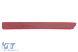 Riflettore rosso per BMW Serie 3 F30 2011-2019 Solo EVO look Paraurti posteriore lato sinistro-image-6070774