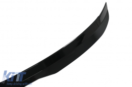 Roof Spoiler Add On Trunk Wing suitable for VW Golf 8 R-Line Hatchback Mk8 MQB (2020-up) Piano Black-image-6086581