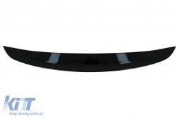 Roof Spoiler Cap suitable for Mercedes CLA X118 Shooting Brake (2019-Up) Piano Black-image-6100615