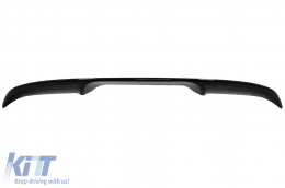 Roof Spoiler Cap suitable for Seat Leon 5F Mk3 5 Doors Hatchback (2012-2019) Piano Black-image-6095873