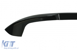 Roof Spoiler suitable for BMW Series 1 F20 (2011-2019) M-Tech Design Piano Black-image-6082672