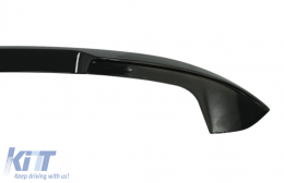 Roof Spoiler suitable for BMW Series 1 F20 (2011-2019) M-Tech Design Piano Black-image-6082673