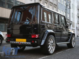 Roof Spoiler suitable for Mercedes W463 G-Class (1989-up) Design LED LightBar-image-5988402