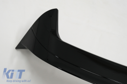 Roof Spoiler suitable for VW Golf 8 Hatchback Mk8 MQB (2020-up) Piano Black-image-6092412