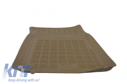 Rubber Car Floor Mats Beige suitable for BMW X3 E83 (2004-2010)-image-6004114