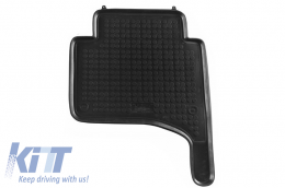 Rubber Car Floor Mats Black suitable for VW TOUAREG 7LA 7L6 7L7 (2002-2010) Porsche Cayenne 9PA (2002-2010)-image-6013279