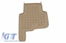 Rubber Floor mat Beige suitable for Land Range Rover Discovery 3 & 4 (2004-2016)-image-6047888