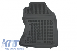 Rubber Floor Mat Black suitable for Ford Focus I (1998-2005)-image-6013415