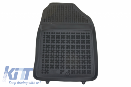 Rubber Floor Mat Black suitable for HYUNDAI I30 III PD (2017-Up) KIA Cee'd III CD PROCEED III (2018-up) XCEED (2019-up)-image-6034370