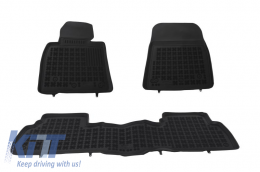 Rubber Floor Mat Black suitable for Toyota Land Cruiser J200 (2008-2021) - 201413