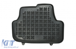 Rubber Floor mat Black suitable for VW GOLF VIII system Mild Hybrid (2019-up)-image-6078388