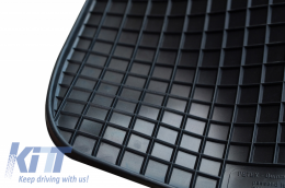 Rubber Floor Mat suitable for Skoda Octavia III & IV Limousine (02.2013-) Kombi (05/2013-) Octavia Scout (10/2014-)-image-6029140