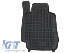 Rubber Floor Mats Black suitable for ALFA ROMEO GIULIA (952) 4x4 Q4 (2016-Up)-image-6034379