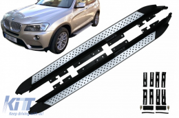 Running Boards Side Steps suitable for BMW X3 F25 (2011-2017)-image-6069843