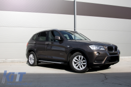 Running Boards Side Steps suitable for BMW X3 F25 (2011-2017)-image-6097577