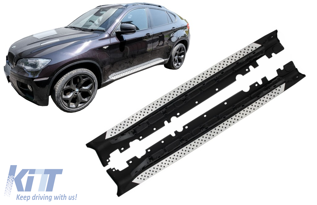 Running Boards Side steps suitable for BMW X6 E71 E72 (2008-2014) 