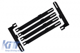 Running Boards Side Steps suitable for HONDA CRV (2012-2016) IV Generation KITT Design with Brackets-image-6022192