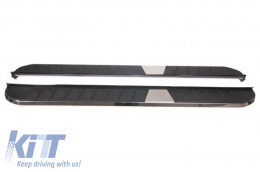 Running Boards Side Steps suitable for HONDA CRV (2012-2016) IV Generation KITT Design with Brackets-image-6022193