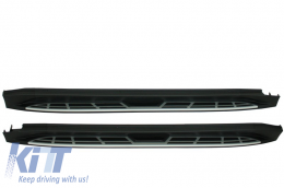 Running Boards Side Steps suitable for Hyundai Tucson III TL (2015-2018)-image-5993439