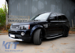 Running Boards Side Steps suitable for Land Range Rover Sport L320 (2005-2013) with Pre-cut Door Sills-image-6022086