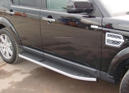 Running Boards Side Steps suitable for Land Range Rover Discovery 3 & 4 (2006-2016)-image-6016955