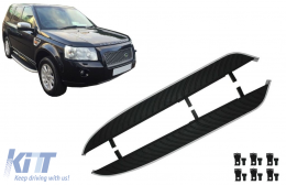 Running Boards Side Steps suitable for Land Rover Freelander 2 L359 (2006-2014)-image-6109228