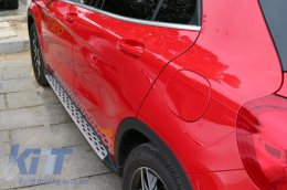 Running Boards Side Steps suitable for Mercedes GLA Class X156 (2014-up)-image-6022333