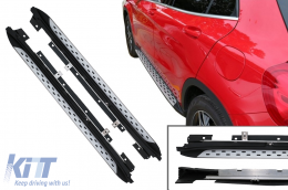 Running Boards Side Steps suitable for Mercedes GLA Class X156 (2014-up)-image-6069590