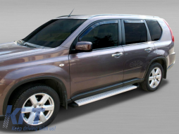 Running Boards Side Steps suitable for Nissan X-Trail II (2007-2012)-image-5990711