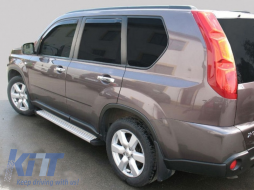 Running Boards Side Steps suitable for Nissan X-Trail II (2007-2012)-image-5990712