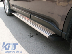 Running Boards Side Steps suitable for Nissan X-Trail II (2007-2012)-image-5990714