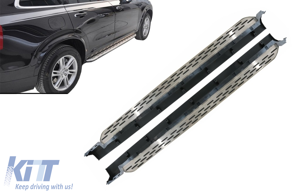 Running Boards Side Steps suitable for Volvo XC90 SPA (2015-Up