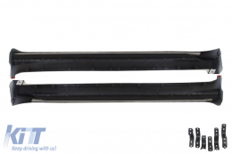 Running Boards Side Steps  suitable for Toyota Land Cruiser FJ200 Facelift (2015-up) OEM Design-image-6018480