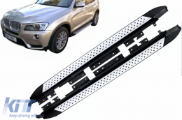 Running Boards suitable for BMW X3 F25 (2011-2017) Side Steps-image-6106867