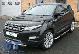 Running Boards suitable for Land Range Rover Evoque Pure and Prestige Side Steps (2011-up)-image-6018404