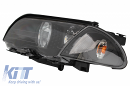 Scheinwerfer LED Angel Eyes für BMW E46 Limousine Touring 1998-2001 Schwarz-image-6045110