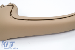 Set Frente Manijas Puertas Jalar Interior para Mercedes C W203 S203 2000-2007 Beige-image-6086021