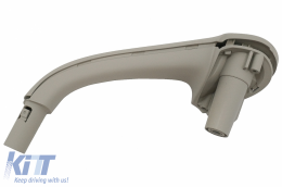 Set of Front Doors Pull Handles Interior suitable for Mercedes C-Class W203 S203 (2000-2007) Gray-image-6086038