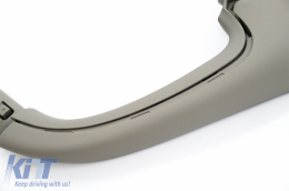 Set of Front Doors Pull Handles Interior suitable for Mercedes C-Class W203 S203 (2000-2007) Gray-image-6086039