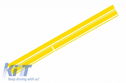 Set Sticker adesivi laterali & Superiore Giallo opaco per Mercedes C205 A205 14+-image-6036973