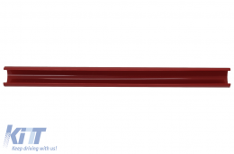 Set V-Brace Ornamenti Strisce Griglia Inserti per BMW Serie 1 2 3 4 5 6 7 Rosso-image-6095486